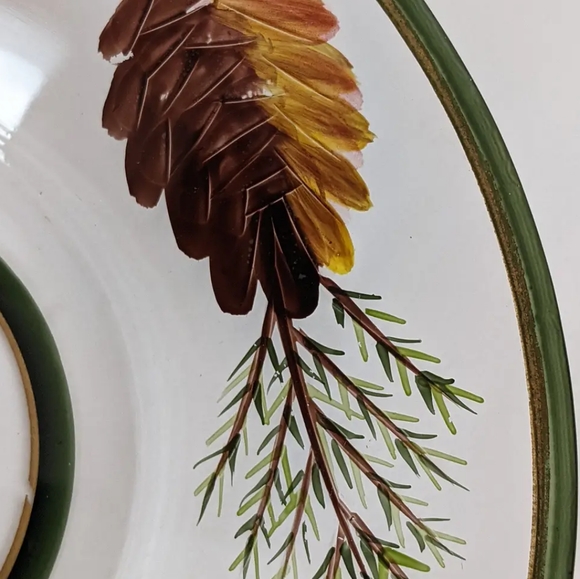 Pine Cone Hand Painted Dish - Picture 2 of 5